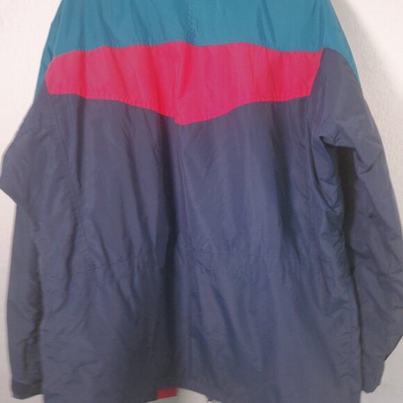 Vintage 80s 90s Columbia Sportswear Color Block Jacket Size Medium Rare - Picture 11 of 14